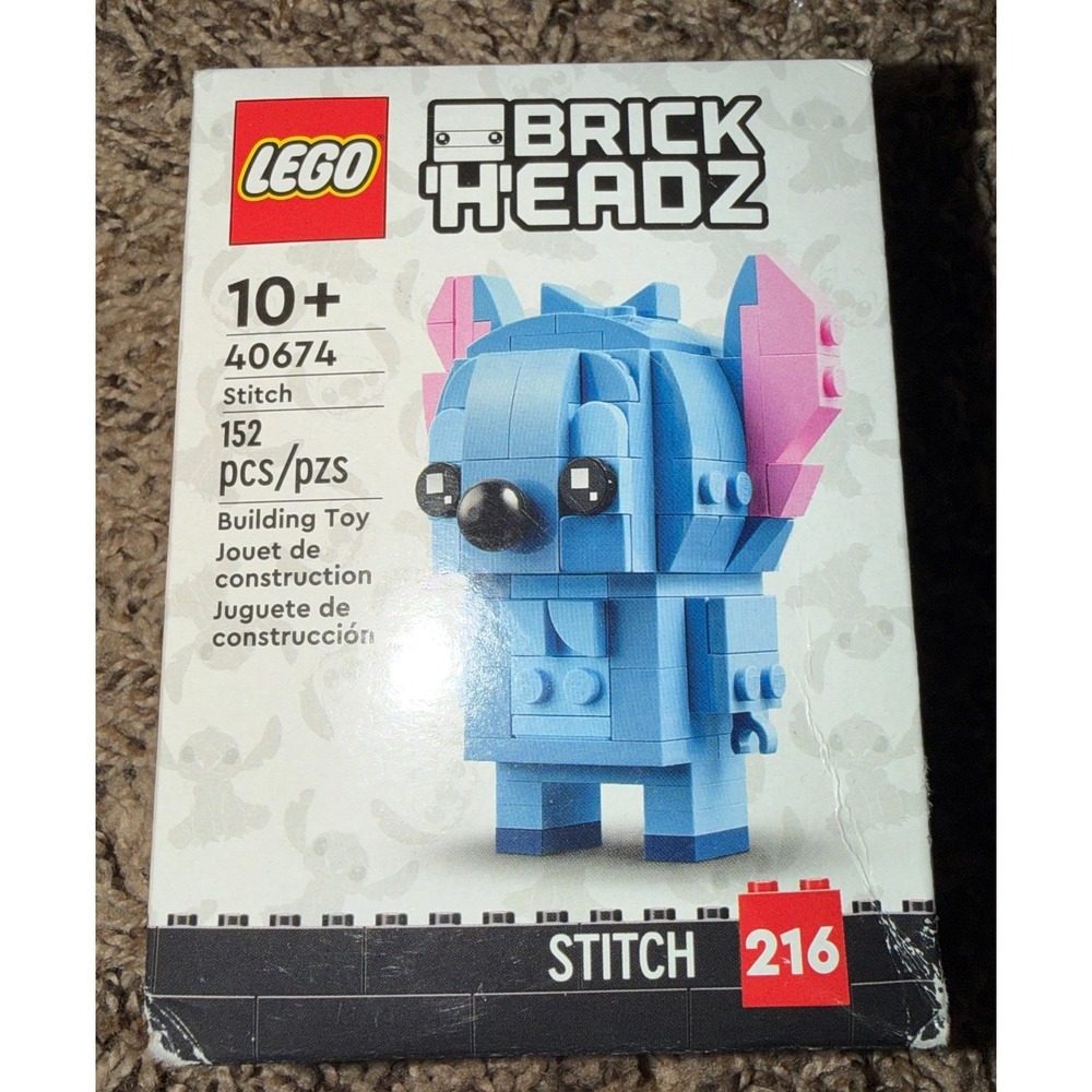 Lego Brickheadz Disney Stitch Building Set (NWT) 40674